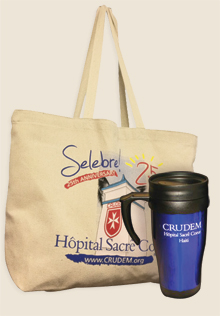 CRUDEM Tote Bag and Coffee Mug Gift Set