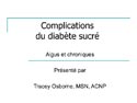 Diabetic Complications in Haiti