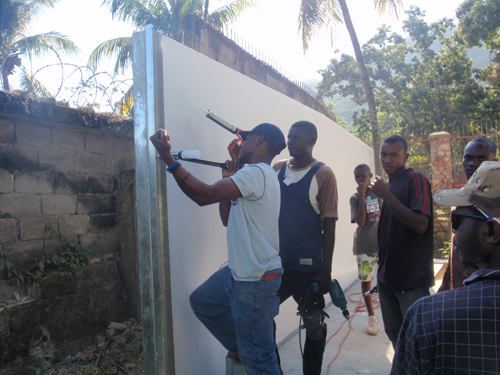 Duplex-2 The duplex will house two resident physicians and their families.